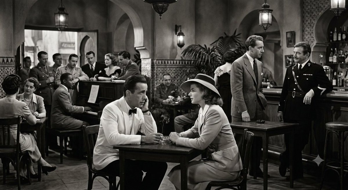 Casablanca 1942 Bogart choice