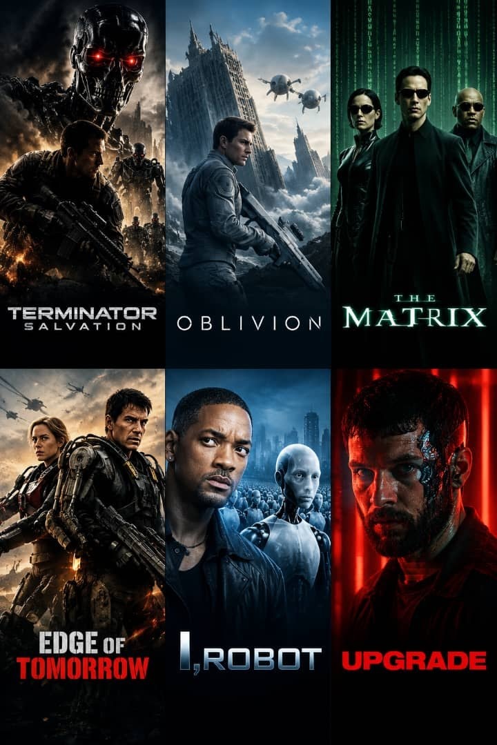 Terminator Salvation Oblivion The Matrix Edge of Tomorrow I, Robot Upgrade Terminator Salvation Oblivion The Matrix Edge of Tomorrow I, Robot Upgrade