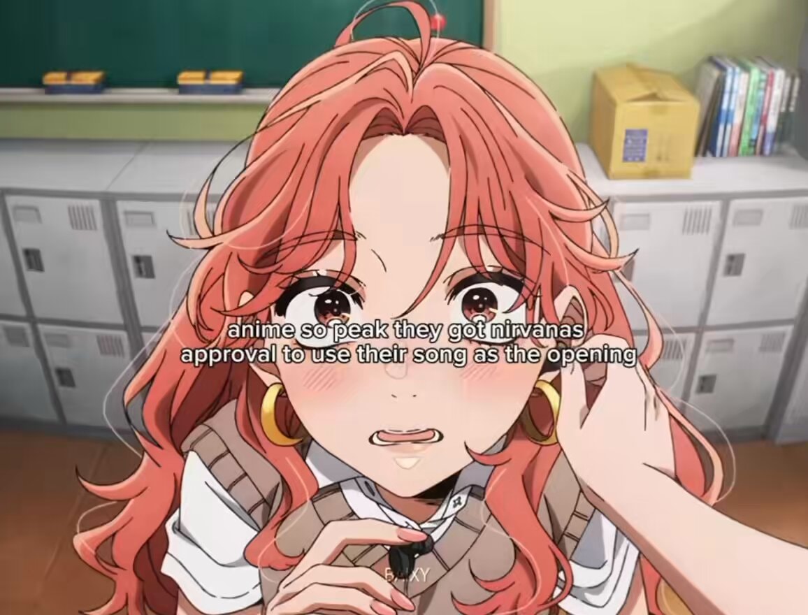 Kurt Cobain yuri anime