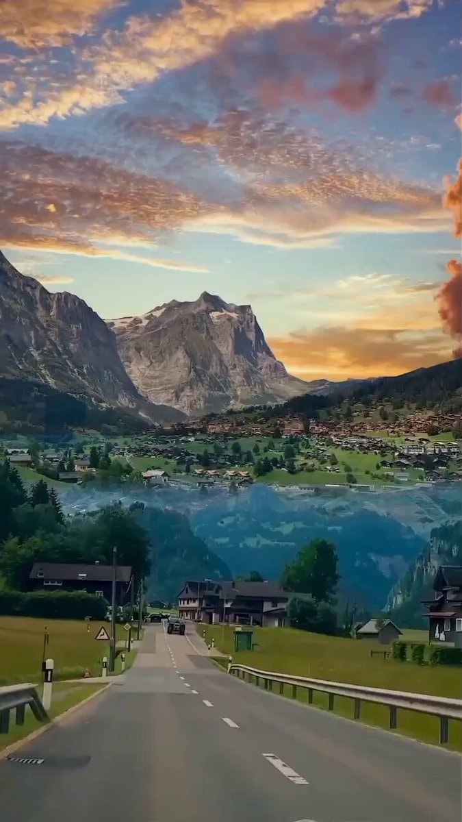 Grindelwald Switzerland valley view