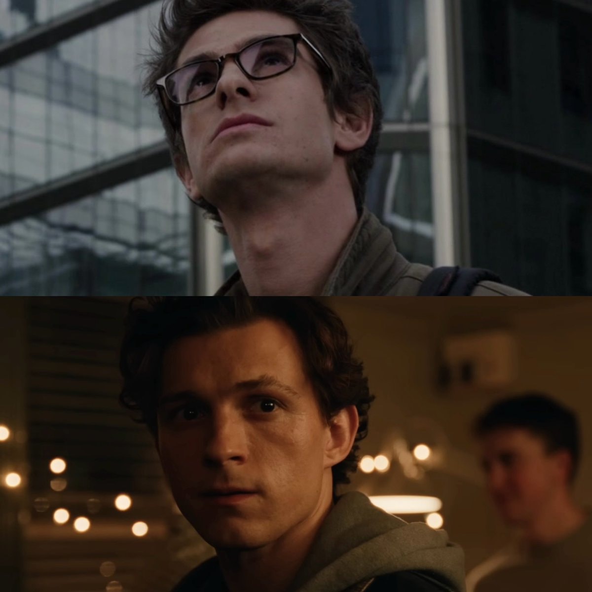 Andrew Garfield Tom Holland Spider-Man