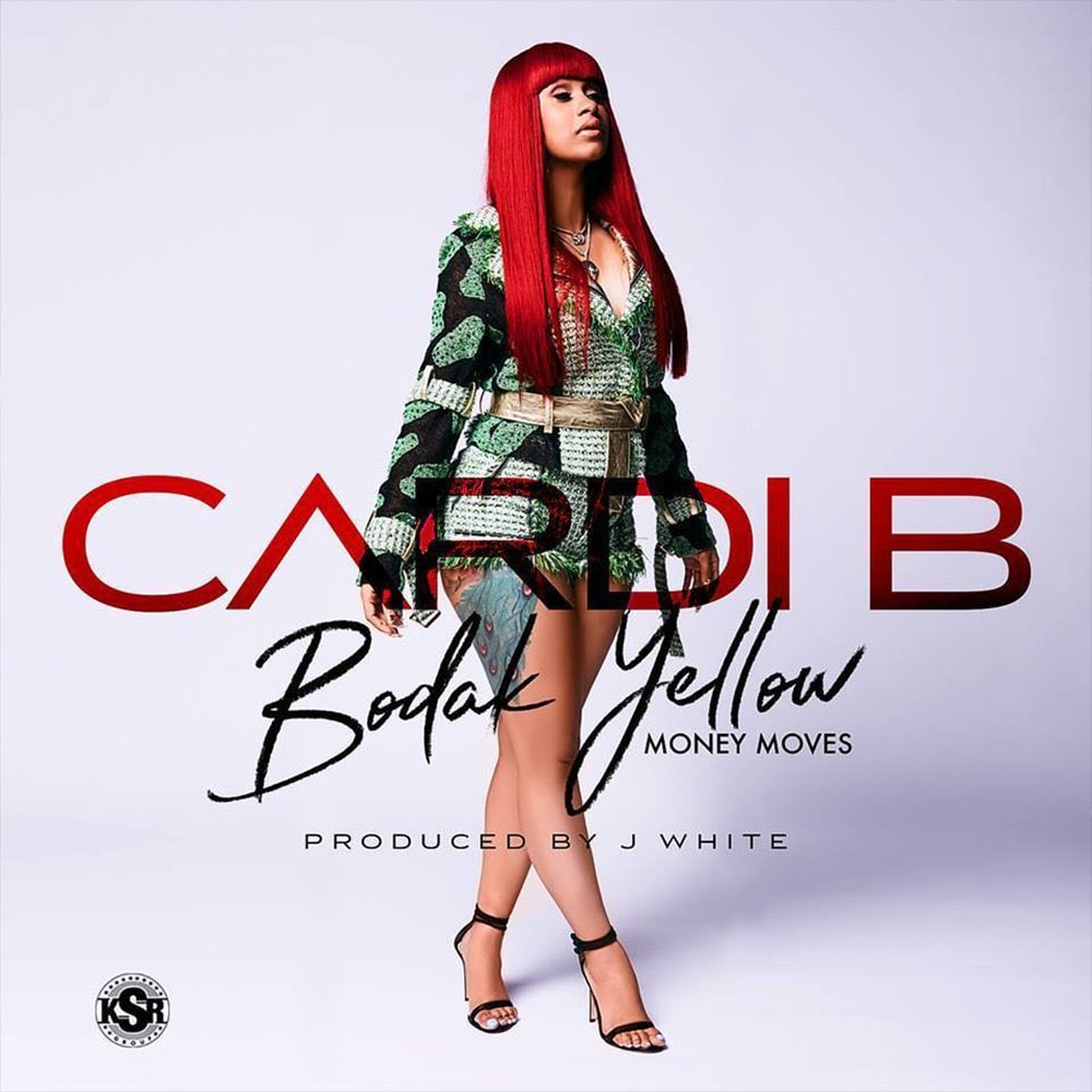 Cardi B Bodak Yellow album art