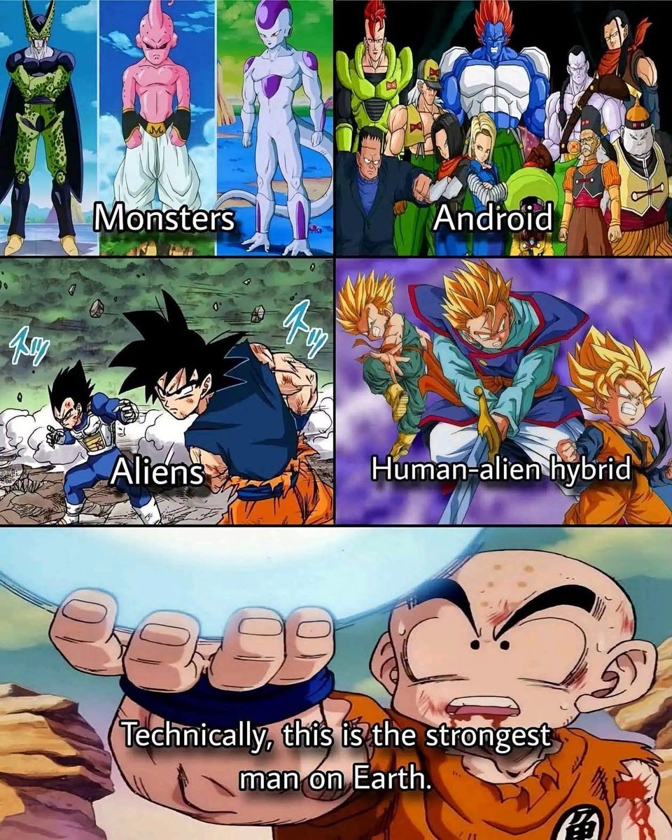 Krillin Dragon Ball Z meme