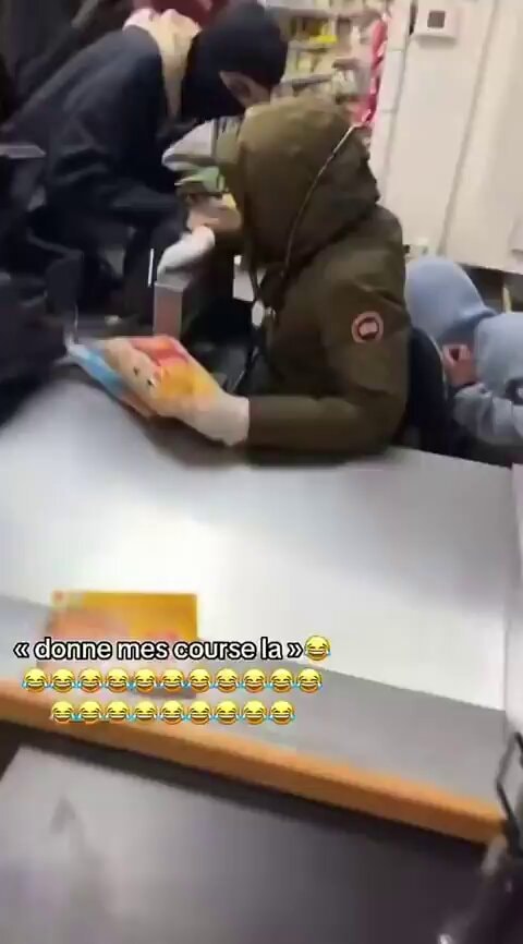 France unrest cashier moment
