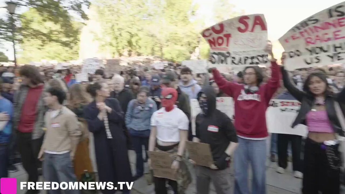 Cornell University protest signs