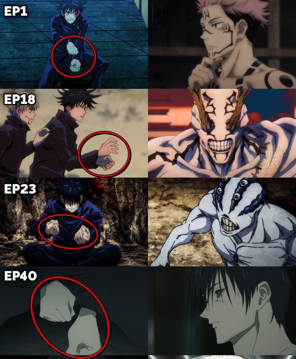 Megumi Jujutsu Kaisen development