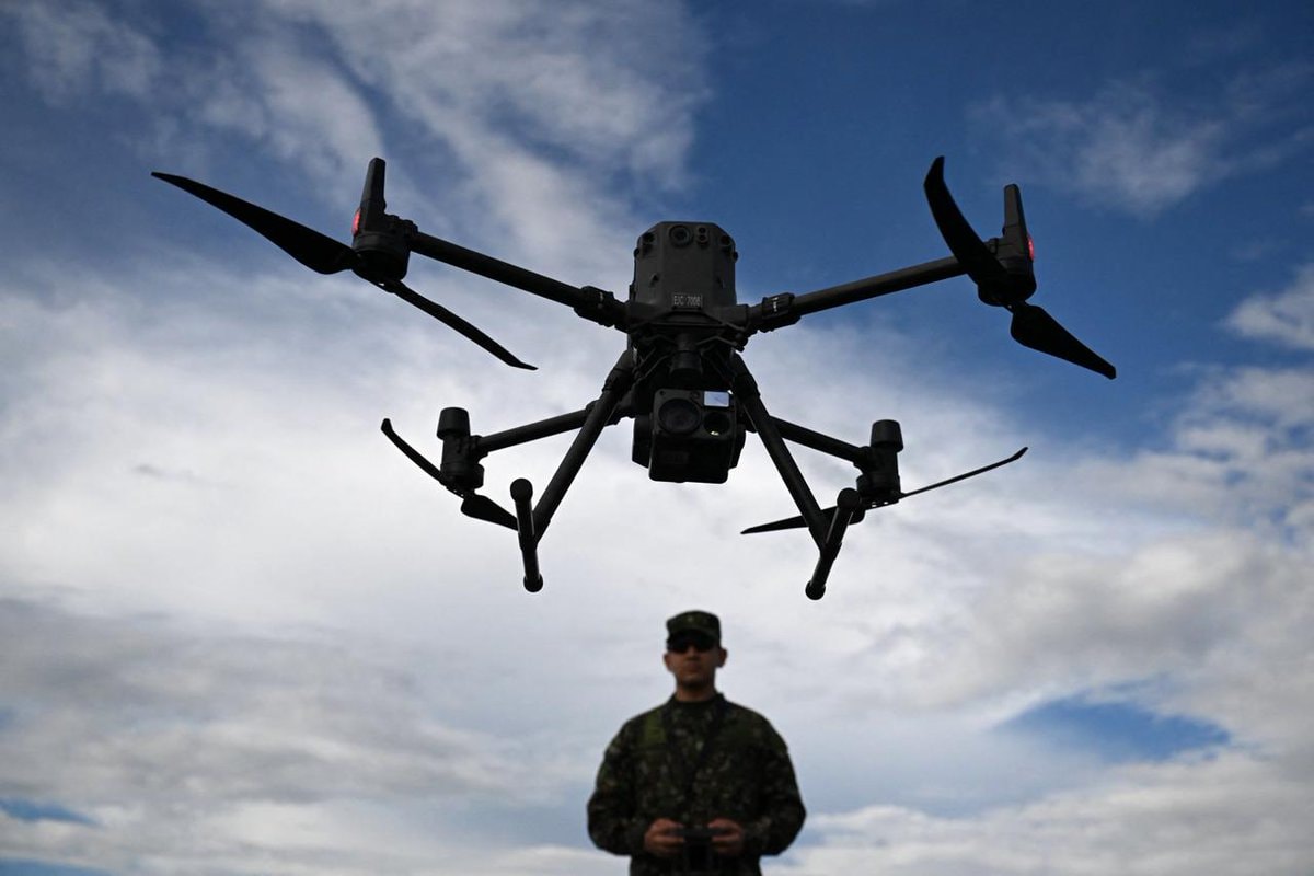 Cartel drone training in Ukraine