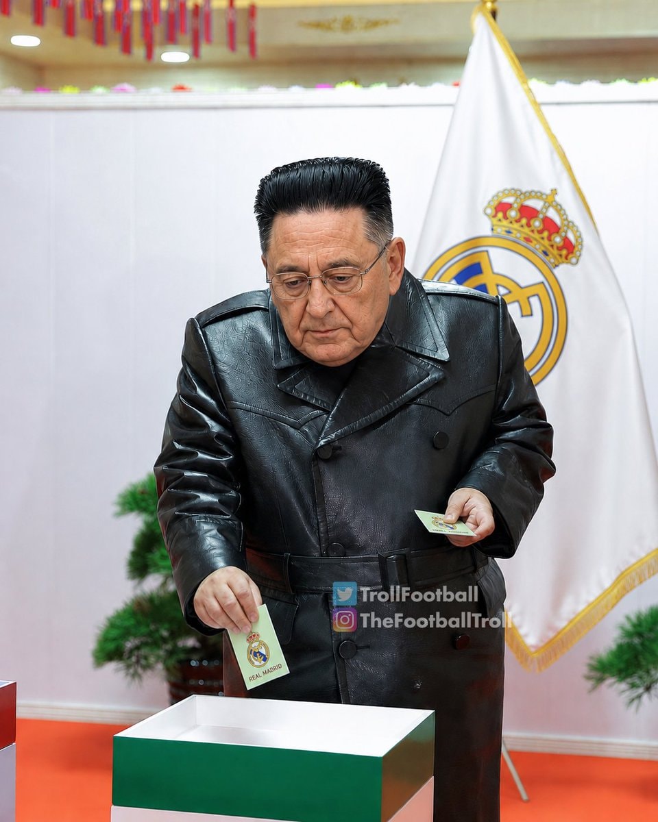 Kim Jong-un Real Madrid election