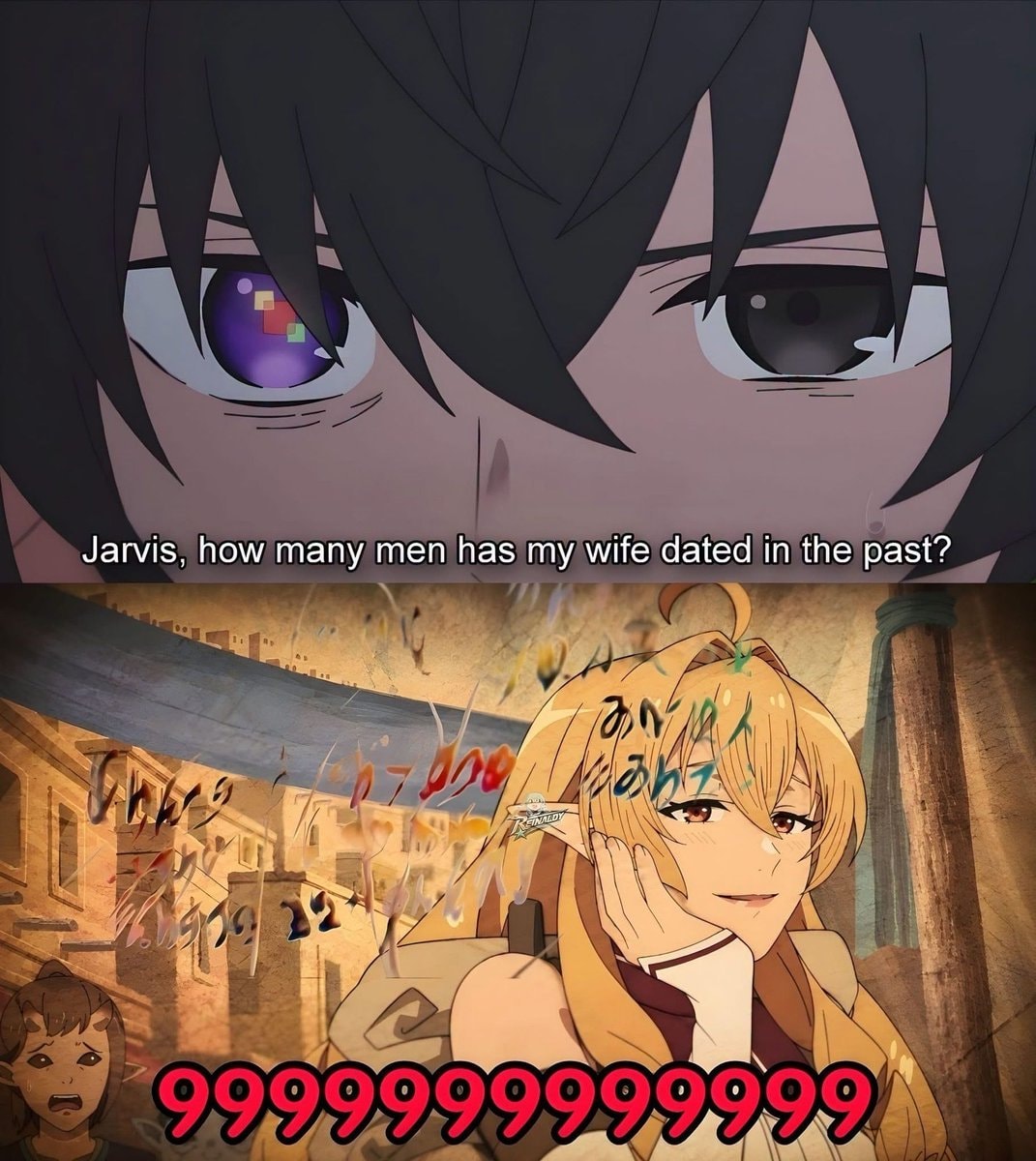 anime meme Jarvis joke