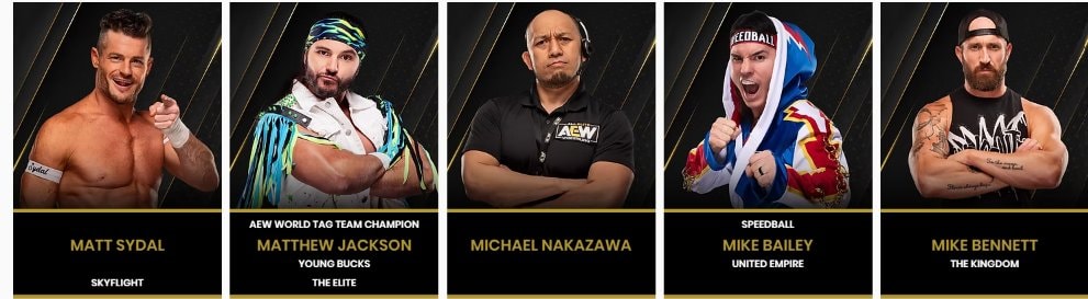 AEW roster update Max Caster Anthony Bowens AEW roster update Max Caster Anthony Bowens
