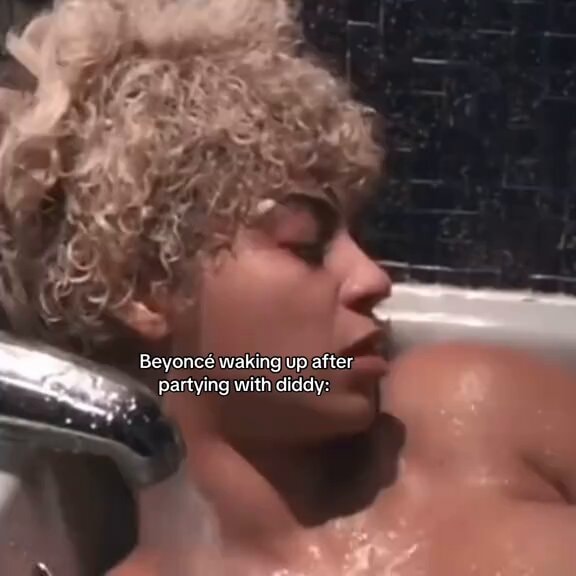 Beyoncé waking up after partying with Diddy