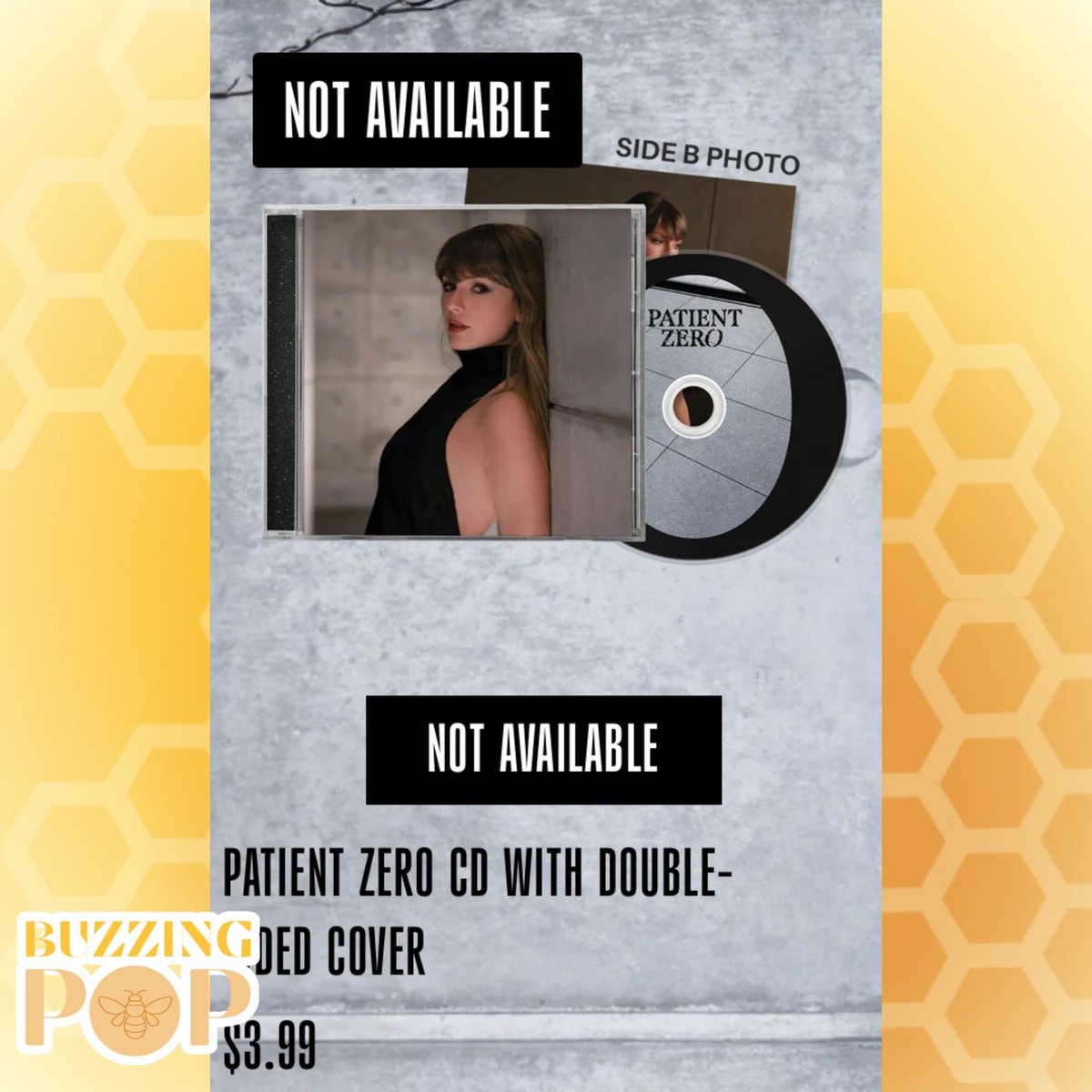 Taylor Swift Patient Zero CD (photo 2 of 2)
