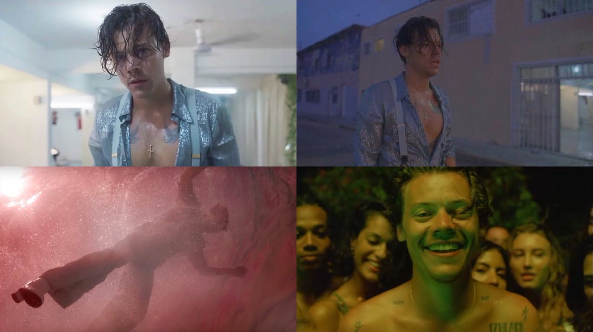 Harry Styles Lights Up Harry Styles Lights Up