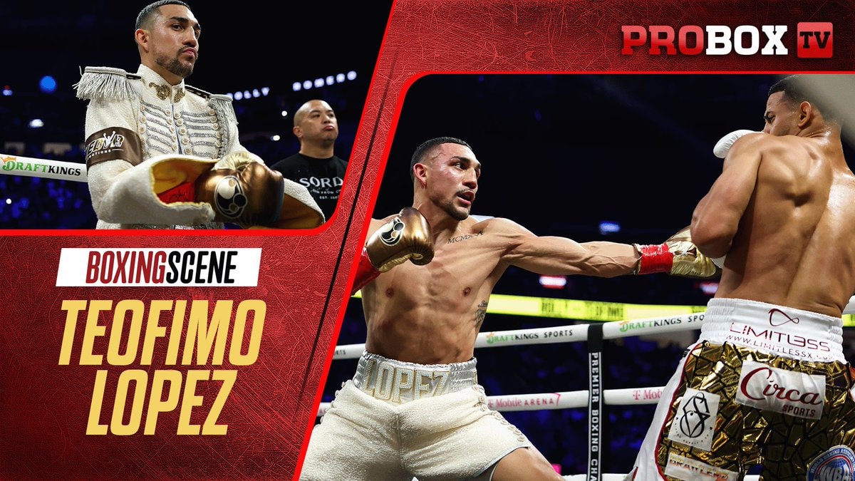Teofimo Lopez on Rolly Teofimo Lopez on Rolly
