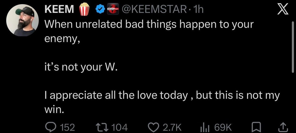 Keemstar reacts to Ethan Klein loss