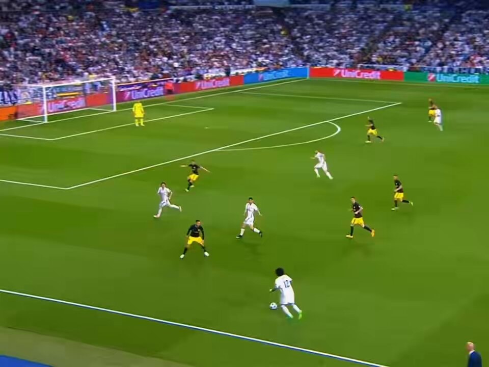 Cristiano Ronaldo finishes