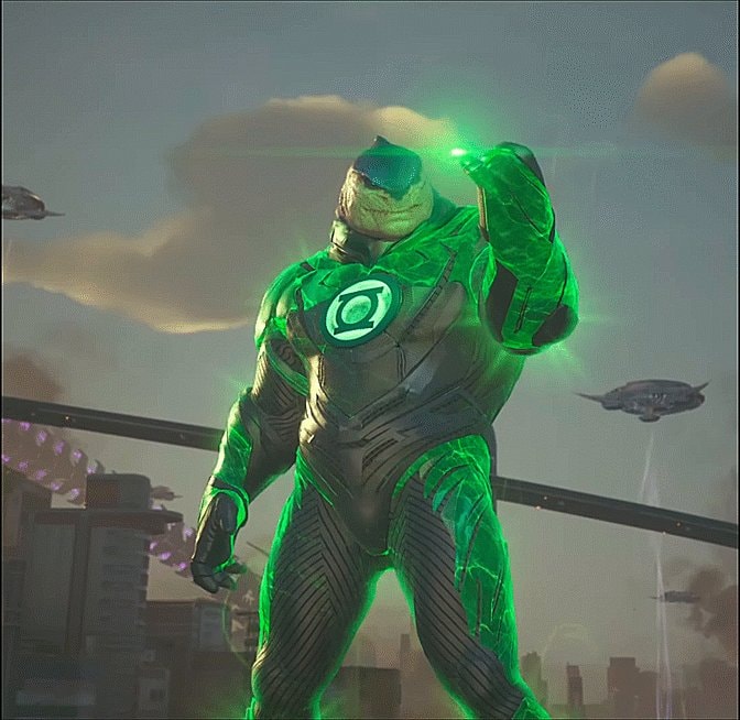 green lantern shark character