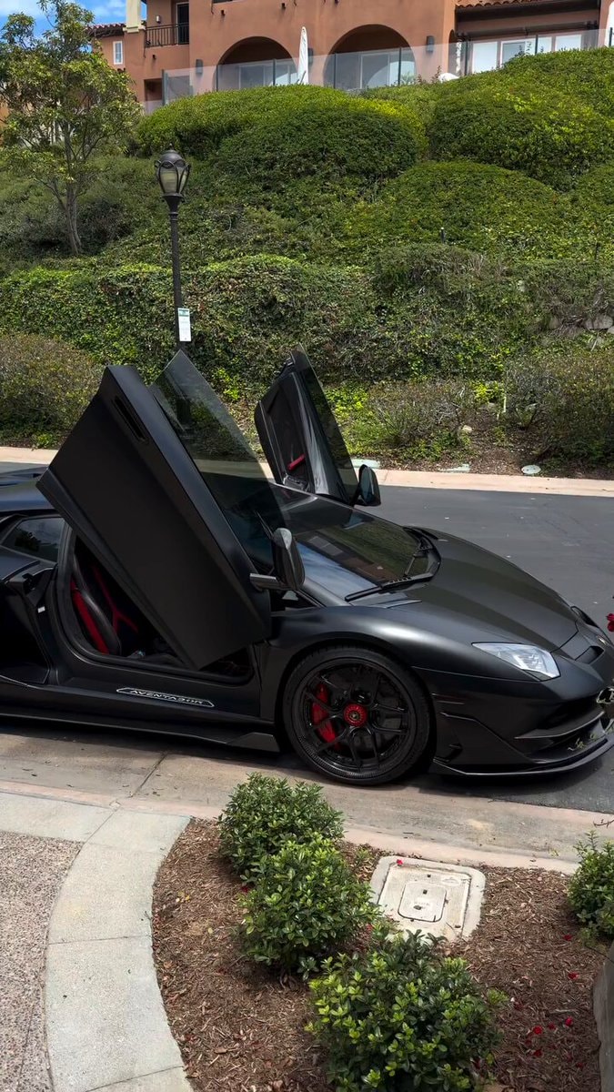 Lamborghini Aventador black