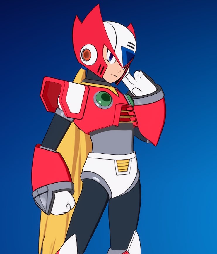 Mega Man Zero Fortnite skins preview (photo 2 of 2)