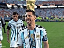 Lionel Messi Argentina jersey moment