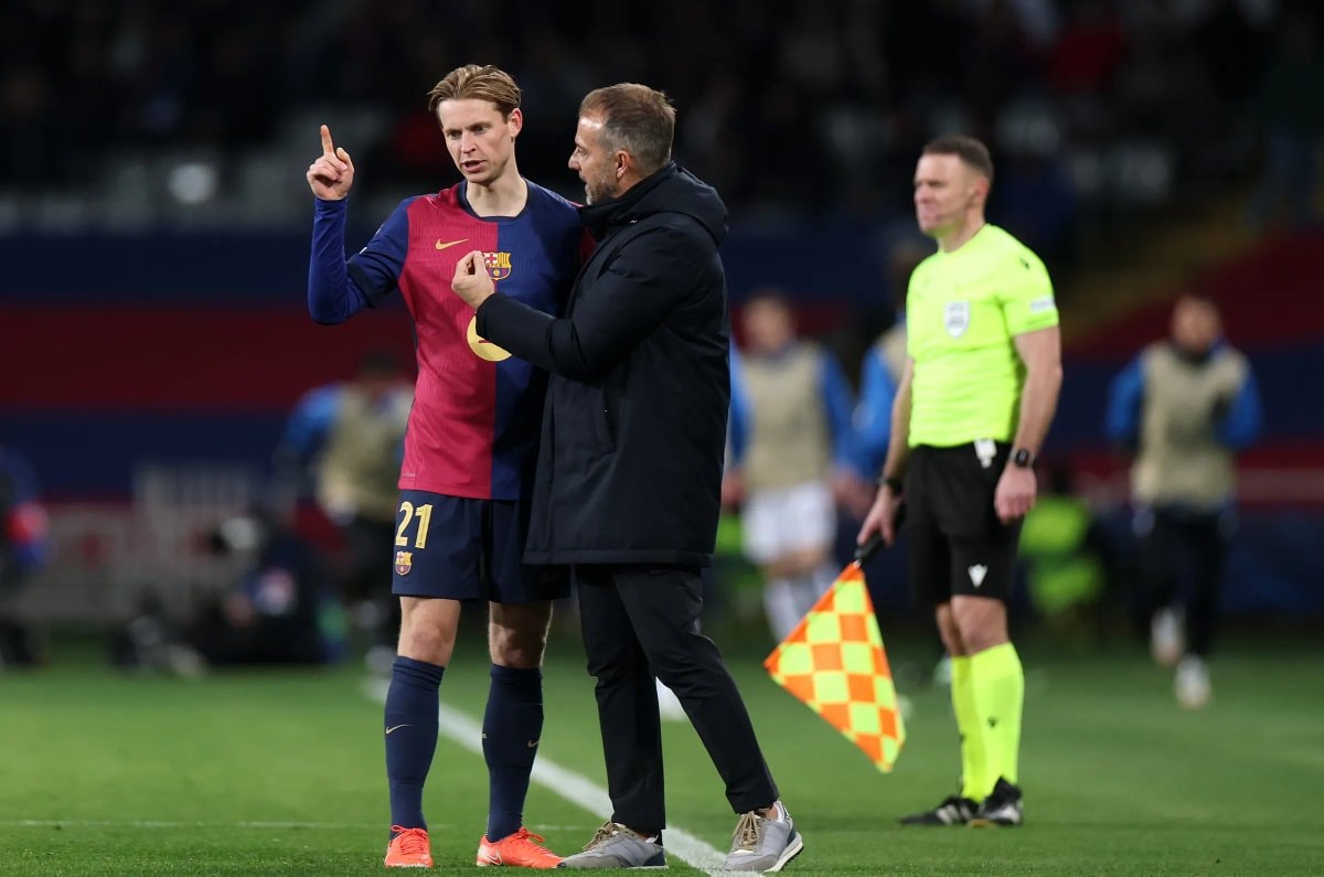 Hansi Flick Frenkie de Jong relationship broken