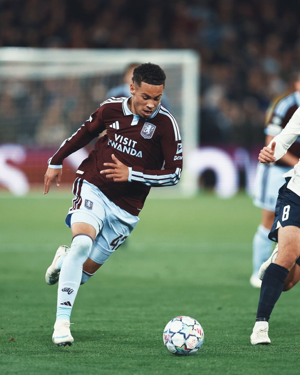 Alysson Edward Champions League debut