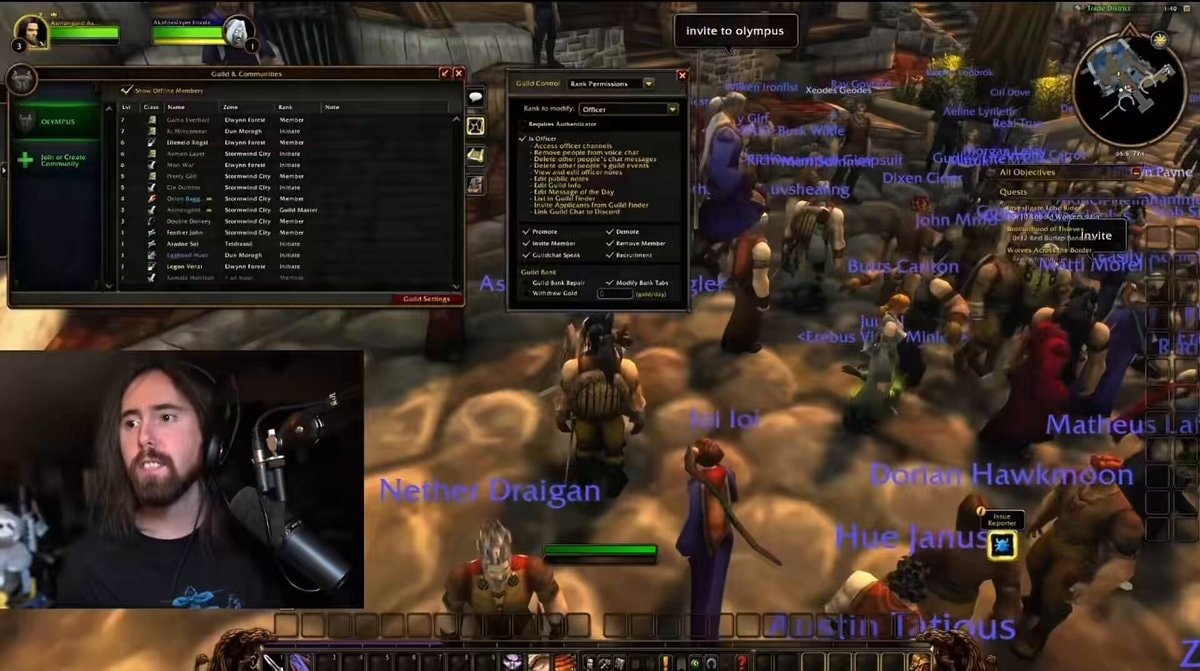 Asmongold returns to WoW