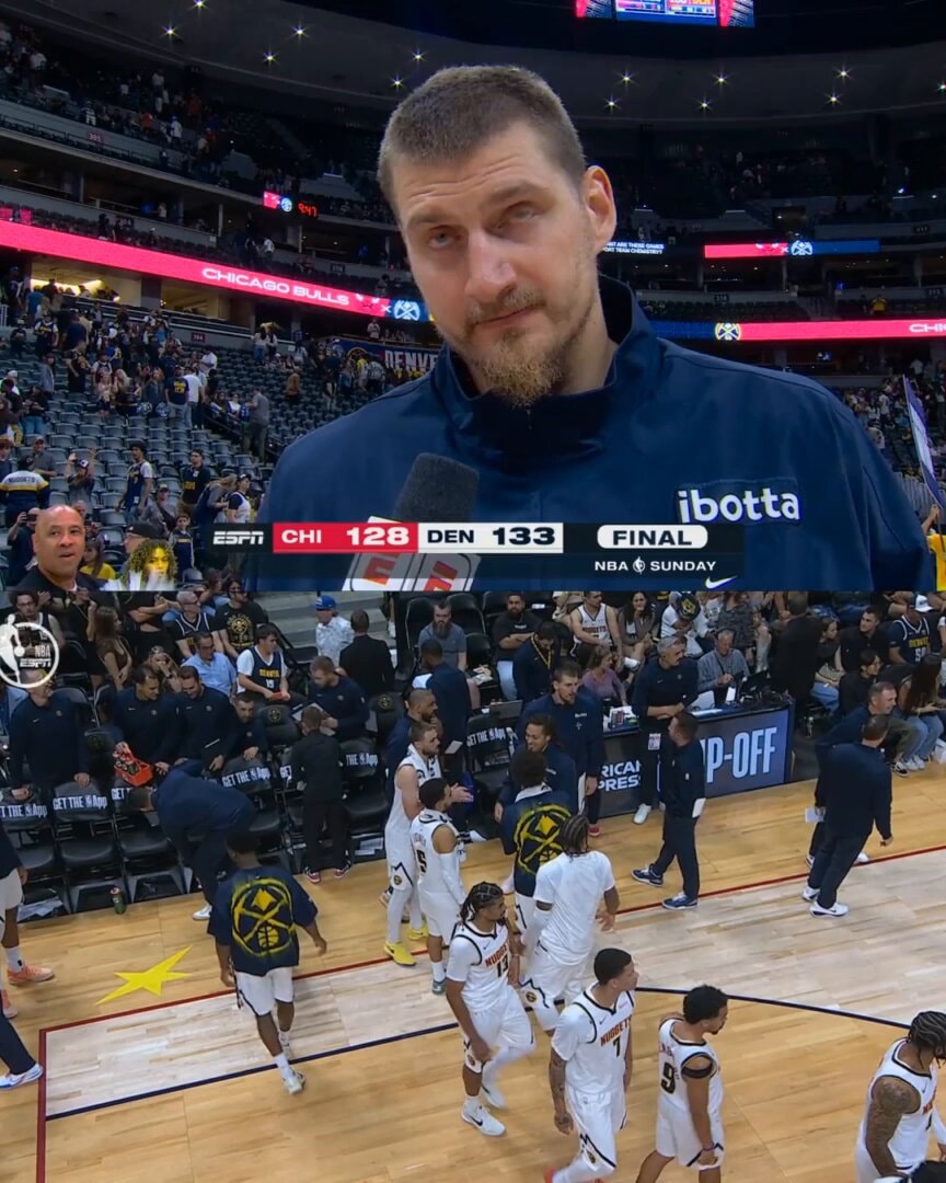 Nikola Jokic on winning and rallying teammates