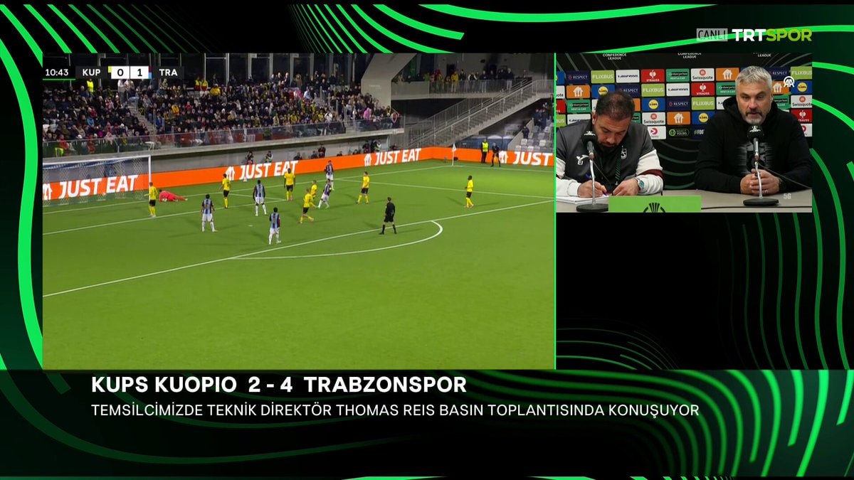 Thomas Reis Trabzonspor Conference League