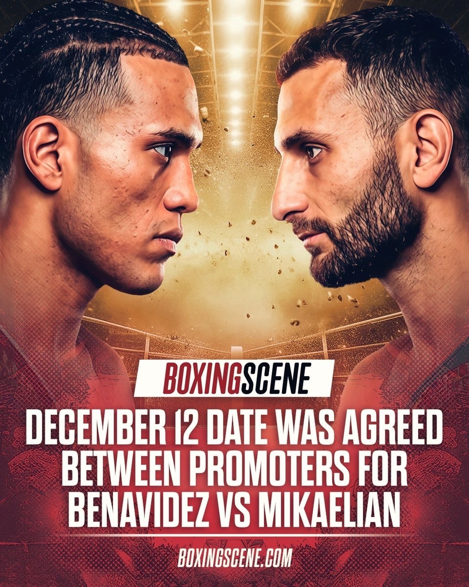 Benavidez vs Mikaelian December 12
