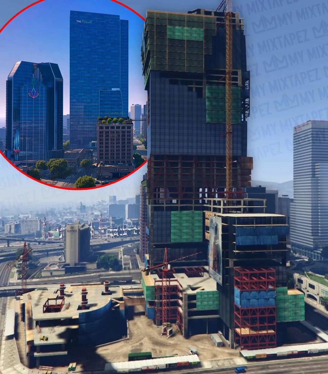 GTA 5 skyscraper completion