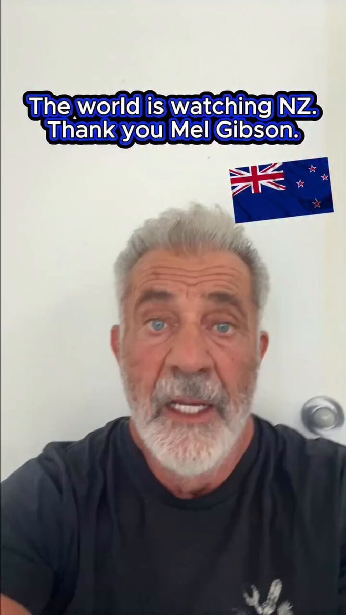 Mel Gibson warns New Zealand about Gene Tech Bill