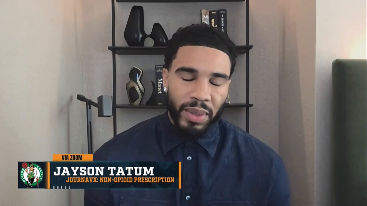 Jayson Tatum on nerves after Achilles return
