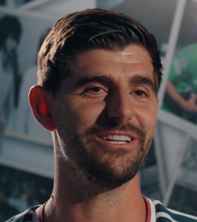 Thibaut Courtois on Kylian Mbappé