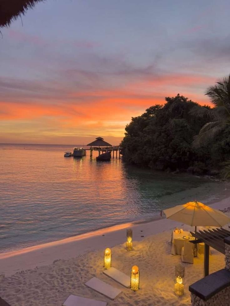 Maldives sunset