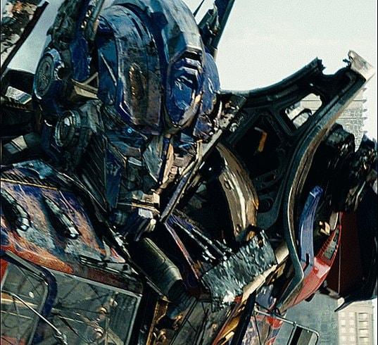 Optimus Prime reaction
