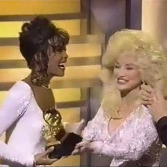 Dolly Parton and Whitney Houston (photo 1 of 2)