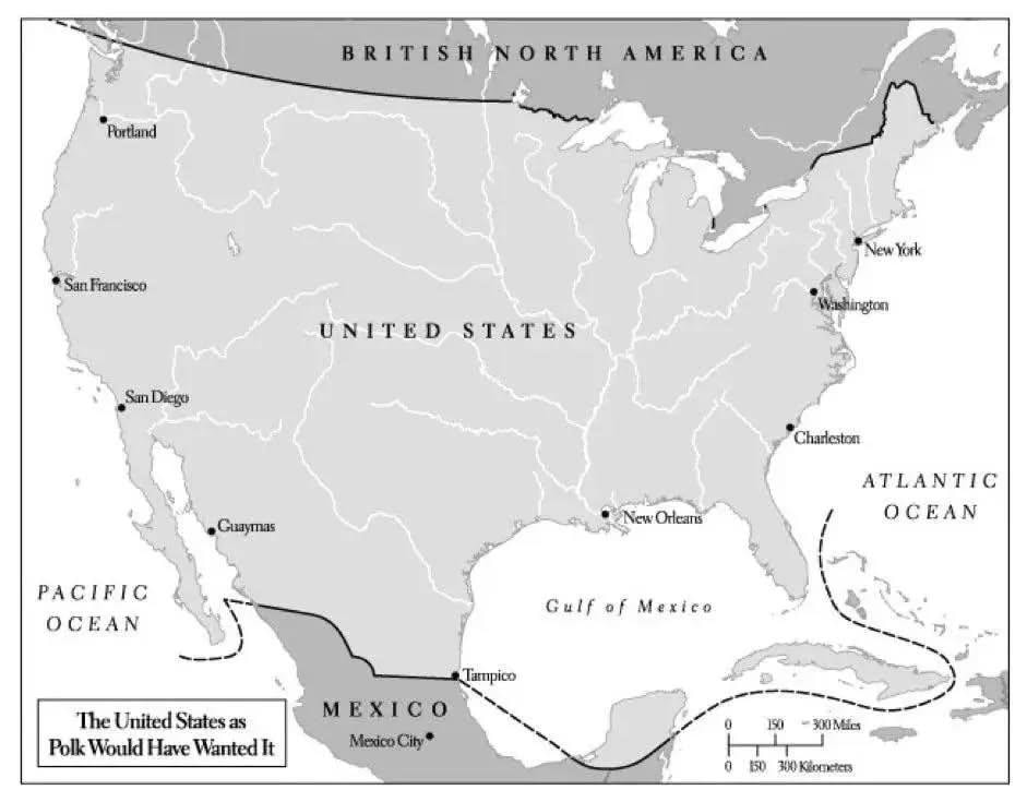 United States Polk map