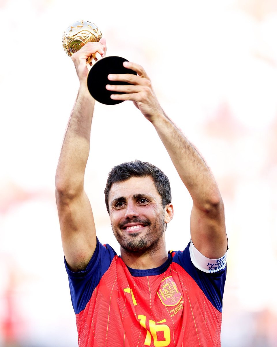 Rodri joins Beckenbauer, Muller, Zidane