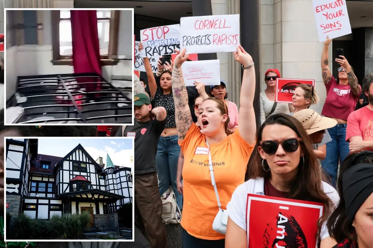 Cornell protest signs