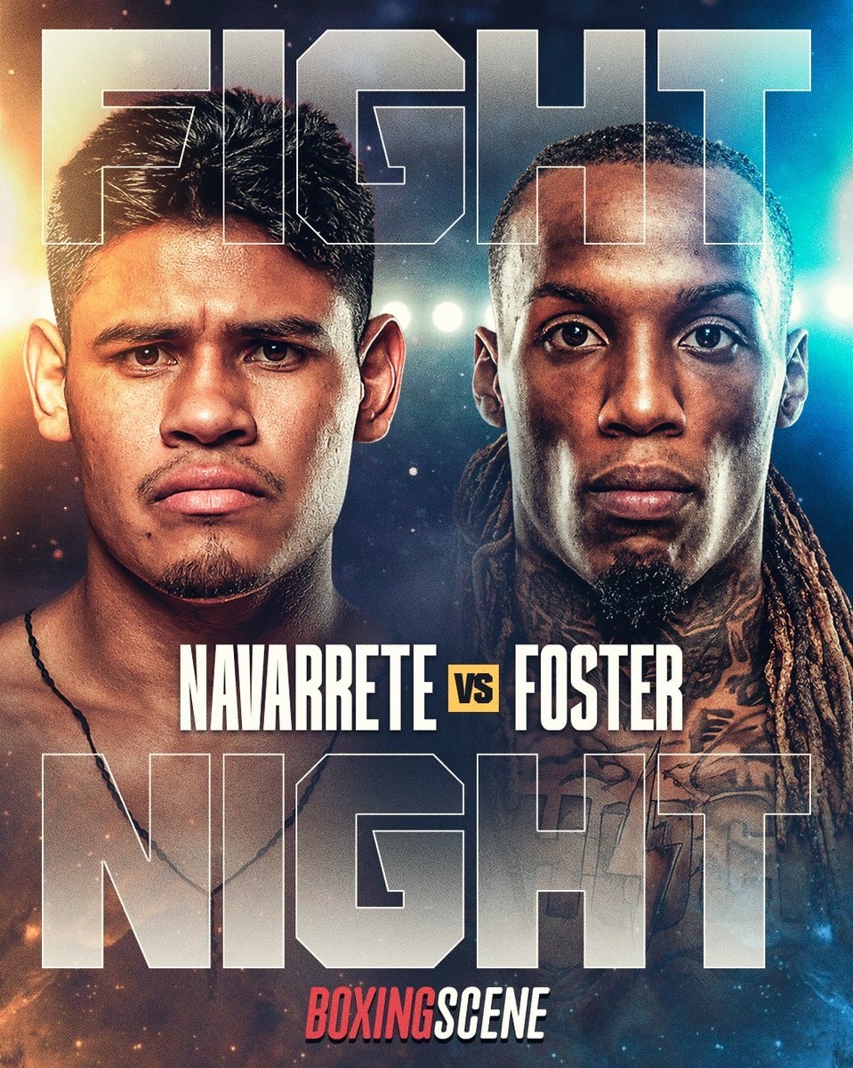 Navarrete vs Foster title fight