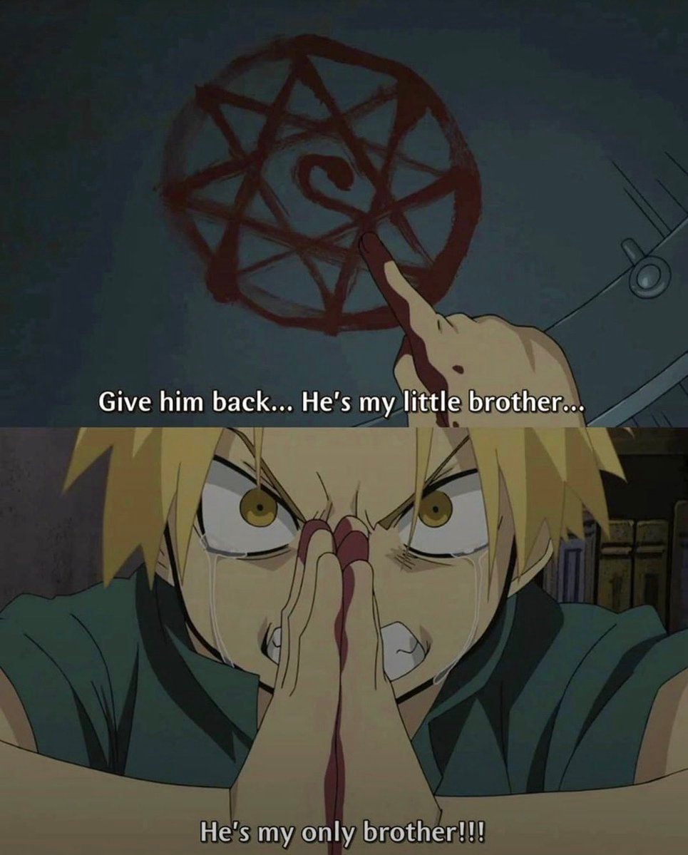 fullmetal alchemist painful scene