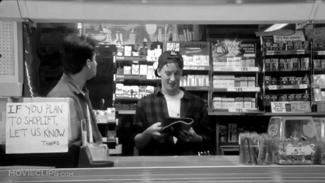Clerks 1994 nothing happens movie Clerks 1994 nothing happens movie