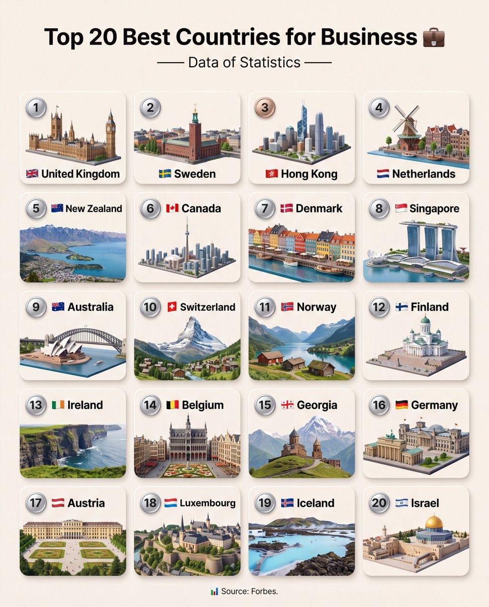 Forbes best countries for business