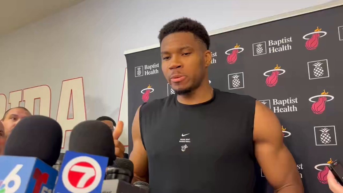 Giannis Antetokounmpo on facing Miami Heat