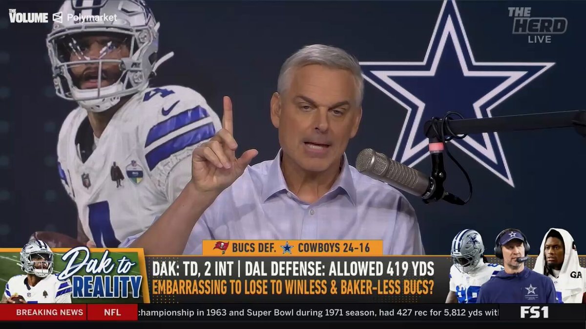 Cowherd critiques Jerry Jones spending