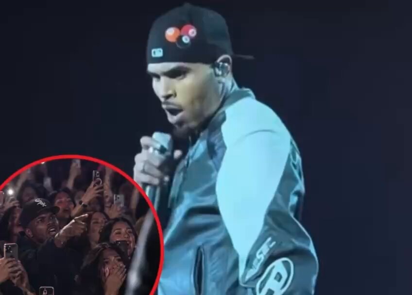 Chris Brown threat after show
