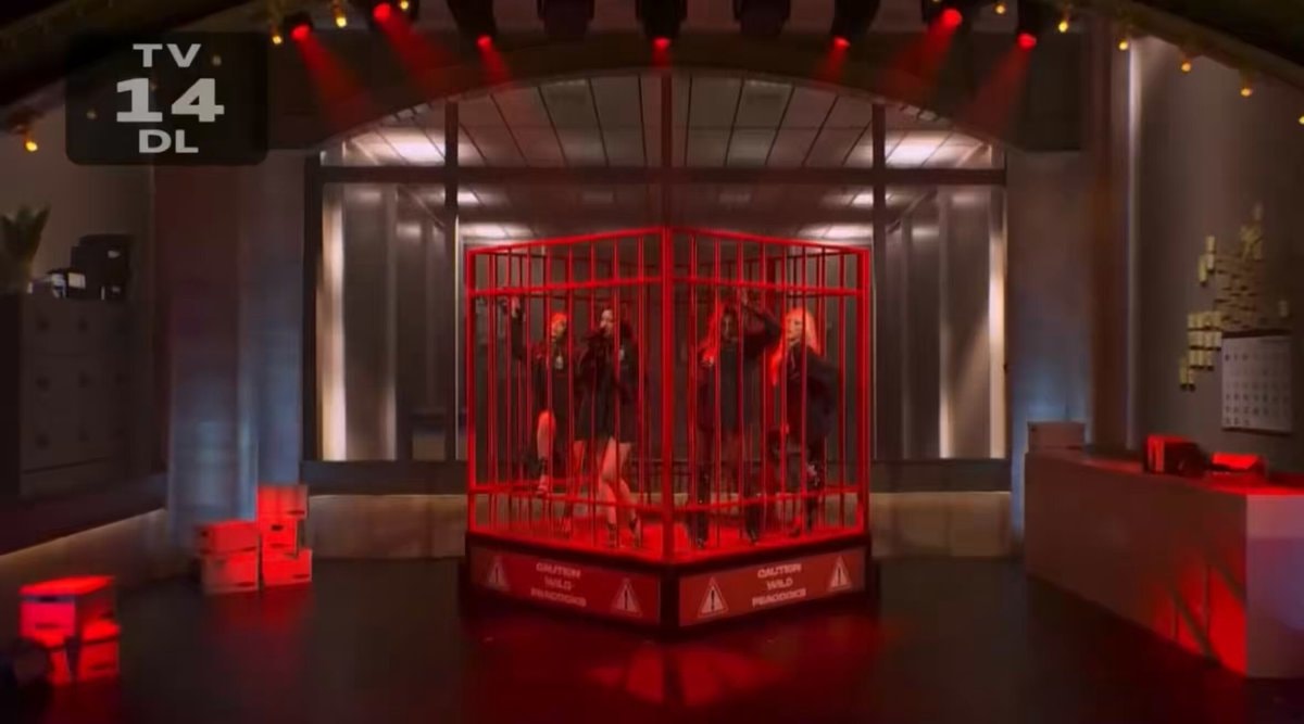 KATSEYE Animal SNL live