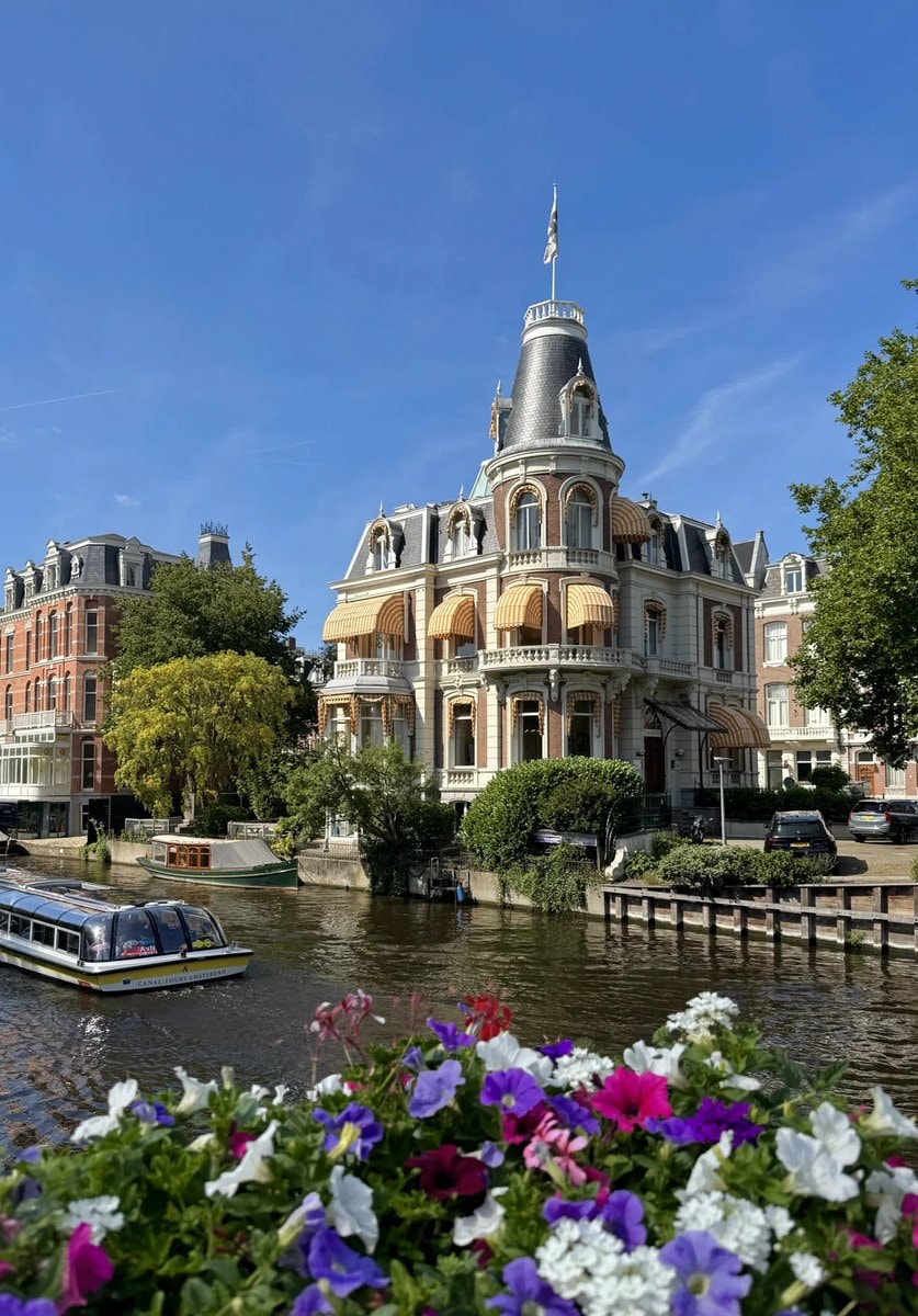 Amsterdam canal tour boat
