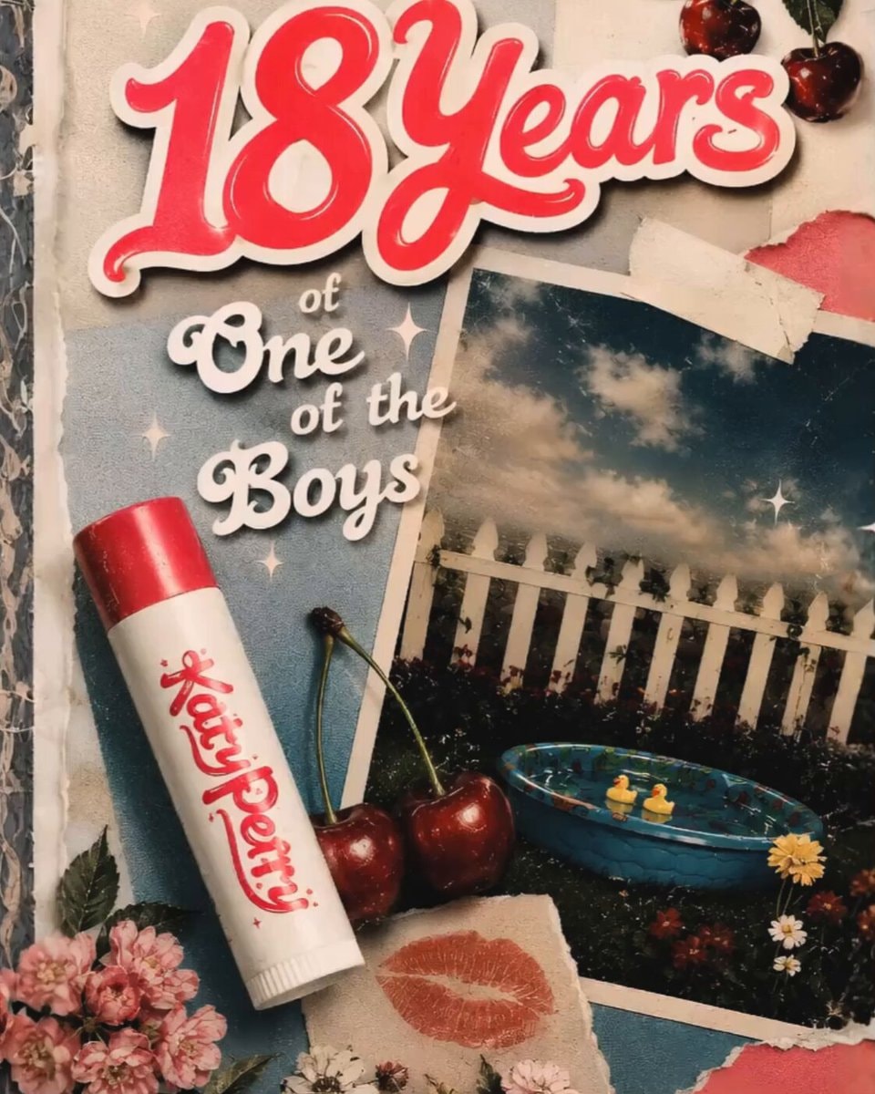 Katy Perry One of the Boys 18th anniversary